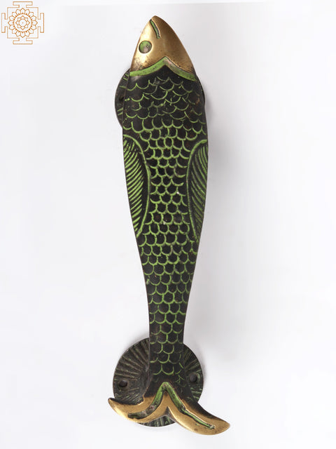 Brass Fish Door Handle
