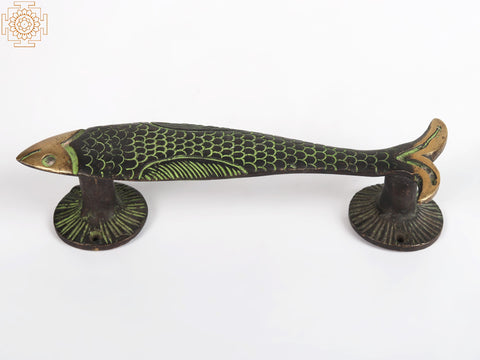 Brass Fish Door Handle