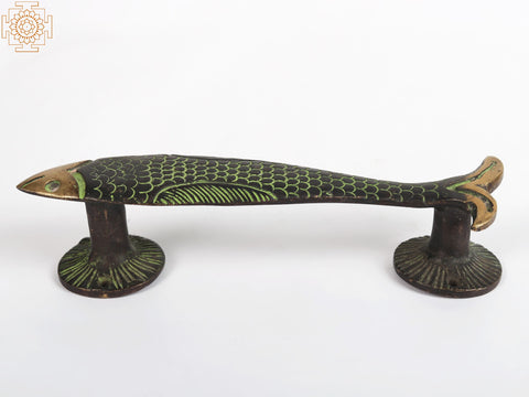 Brass Fish Door Handle