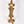 6" Brass Crocodile Door Handle
