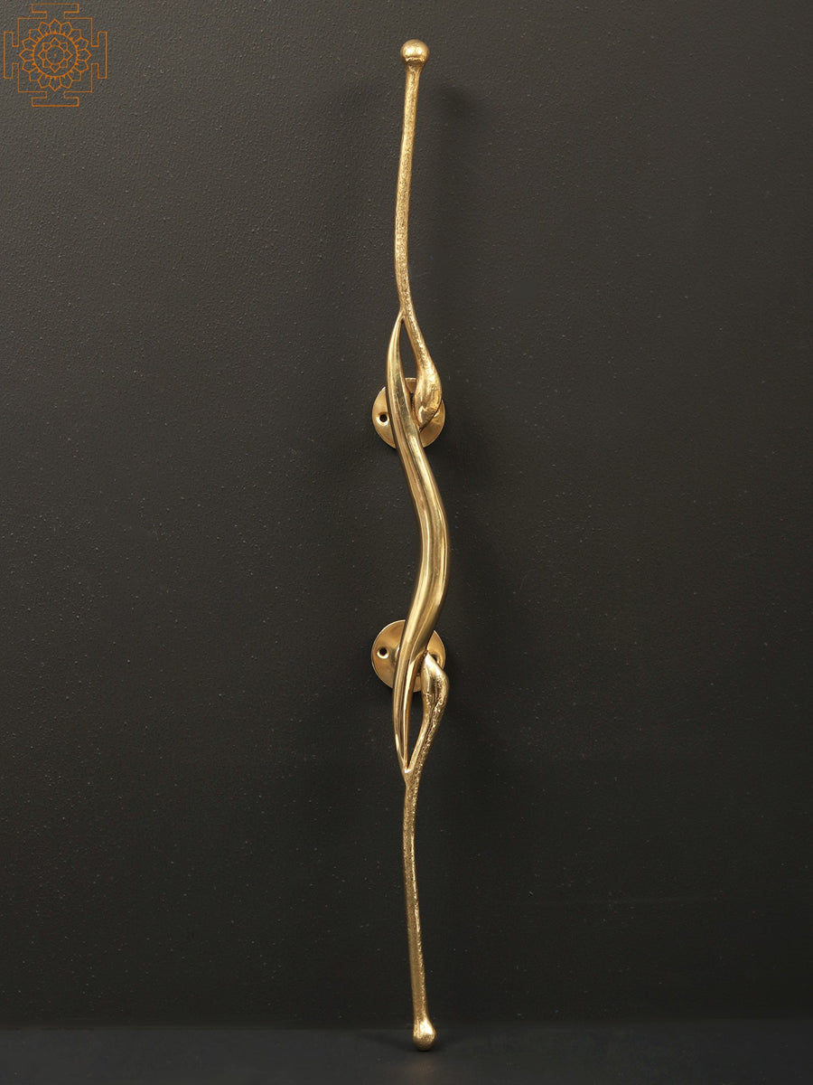 23" Brass Door Handle Stylish Home Decor