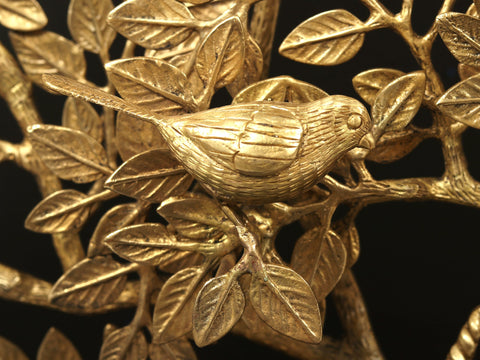 33" Large Brass Tree of Life with Stand