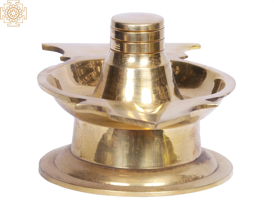 5" Brass Pooja Diya for Home Worship