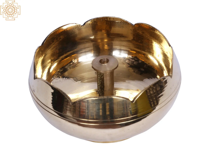 2" Brass Pooja Diya | Price Per Pair