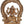 4" Brass Sitting Lord Ganesha Idol with Throne