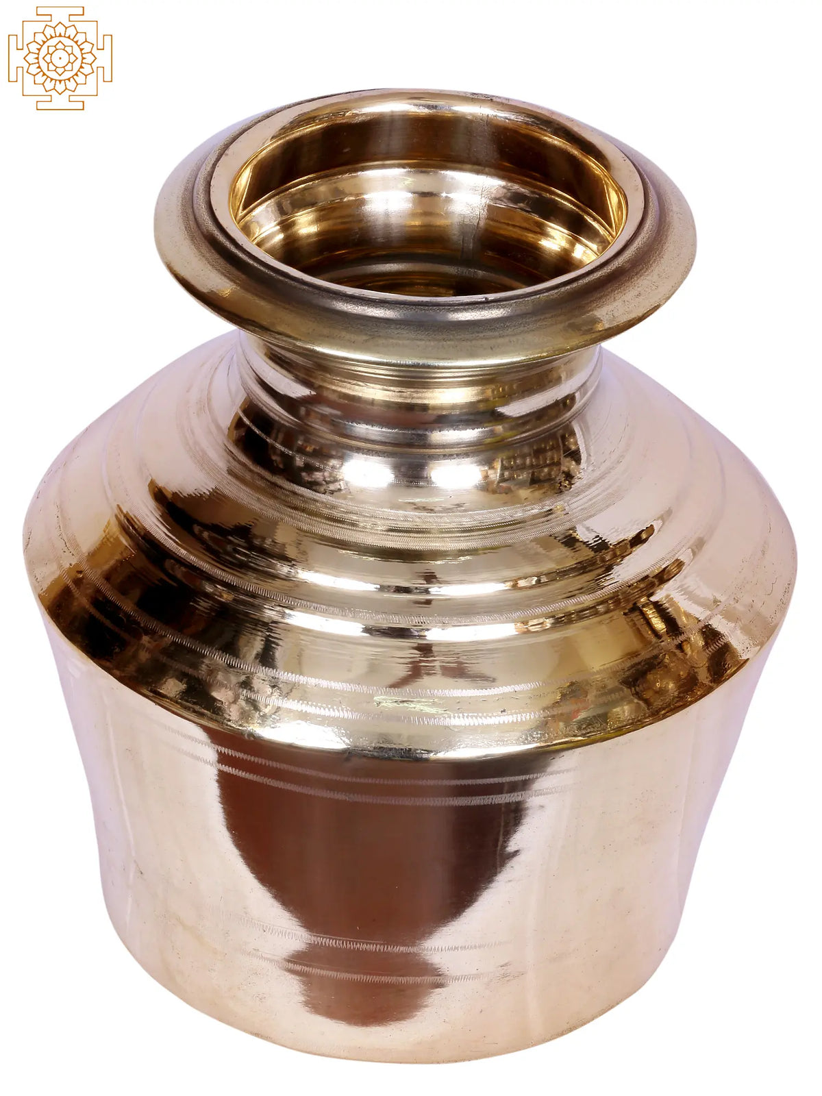 8" Pooja Kalash in Brass