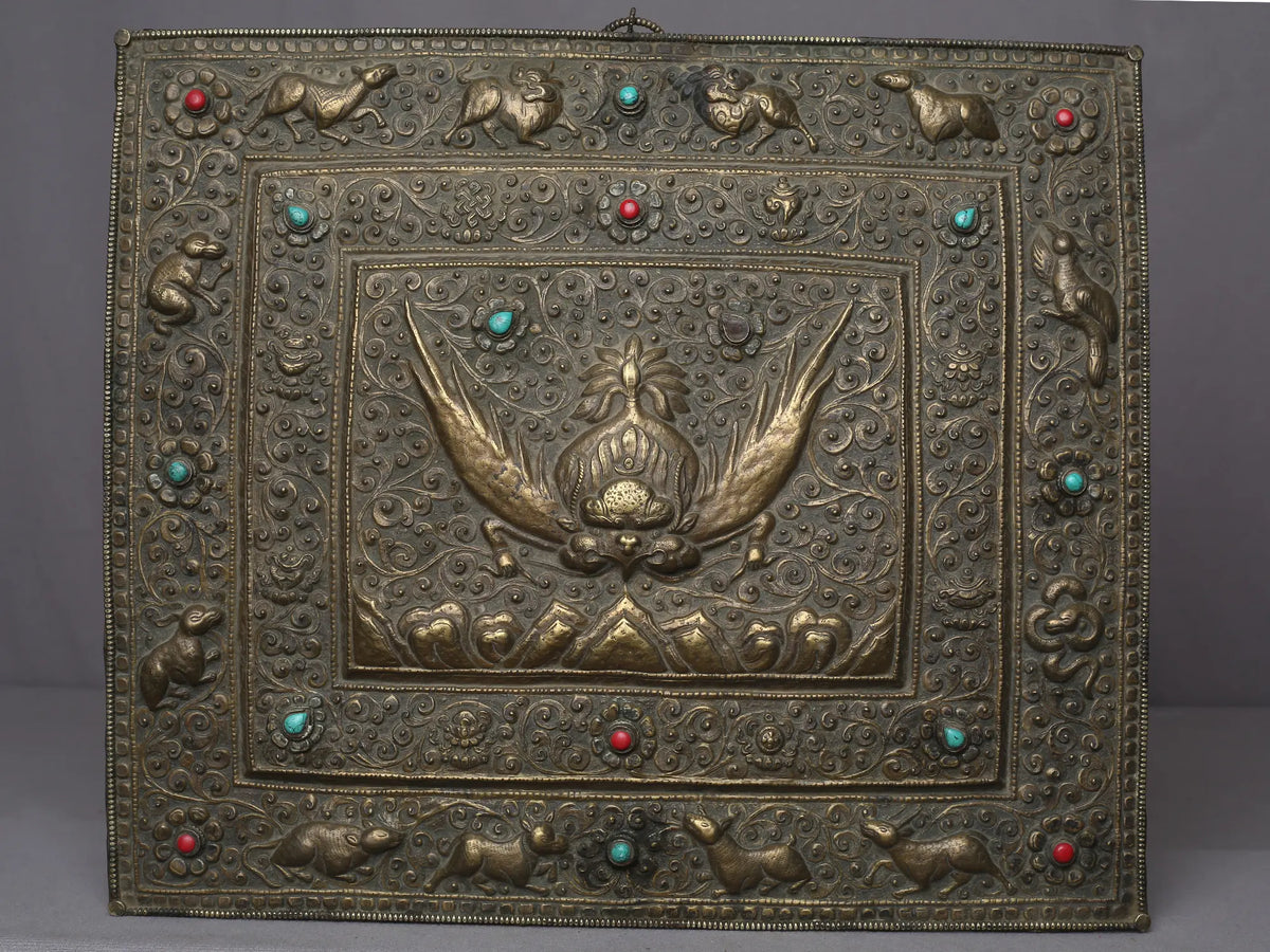 14 Inch Garuda Wall Hanging From Nepal