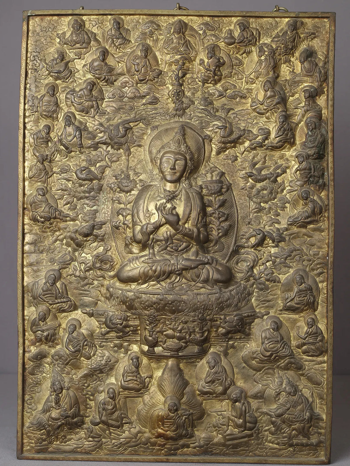 21" Thangka Wall Hanging from Nepal