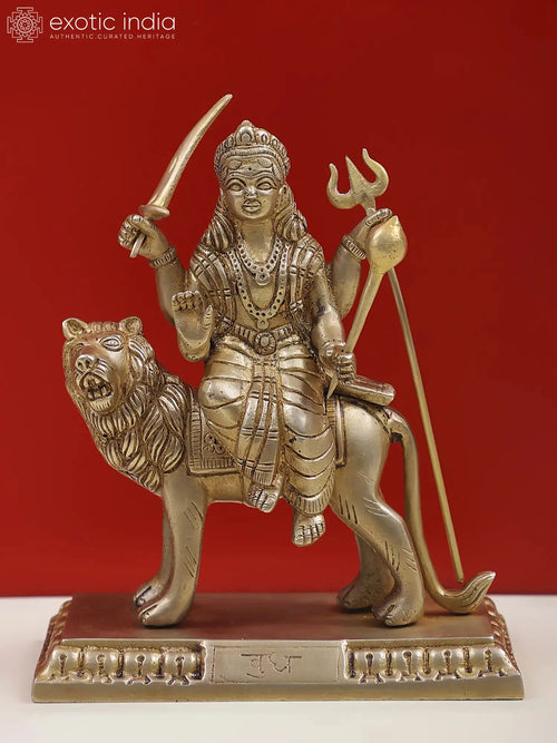 7" Budh Mercury Brass Statue for Pooja