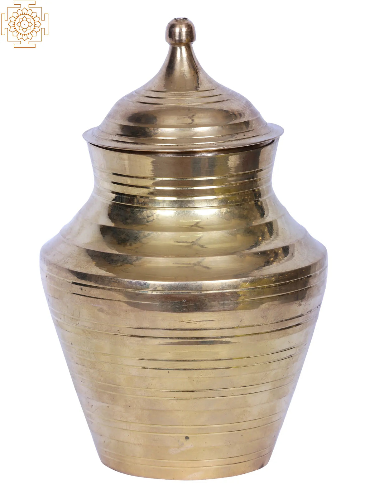 7" Brass Kumba Deepam