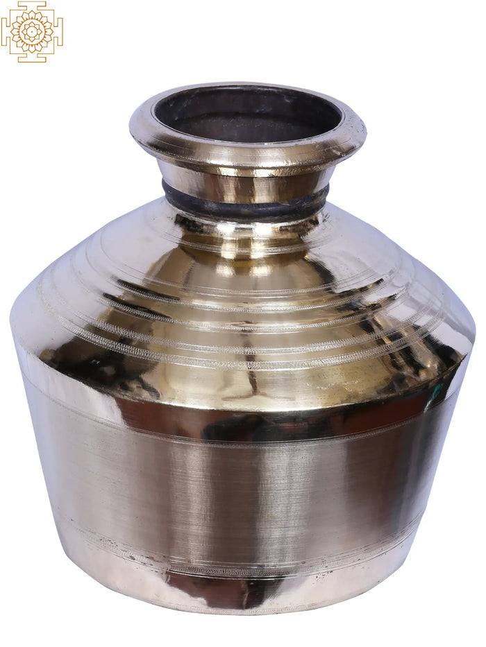 13" Brass Nattu Kudam (Kalash)
