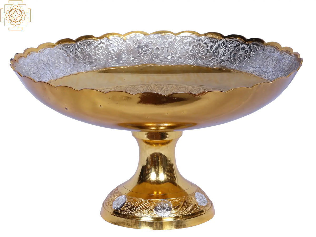 11" Brass Fancy Bowl