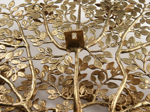 36" Large Kalpavriksha | Banyan Tree in Brass | Wall Hanging