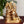 6" Brass Lord Ganesha with Shivalinga