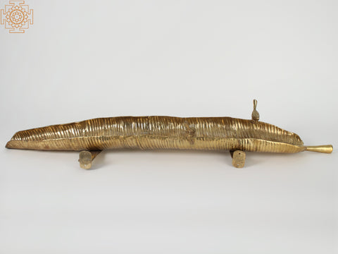 47" Brass Water Conduit (Wash Basin)