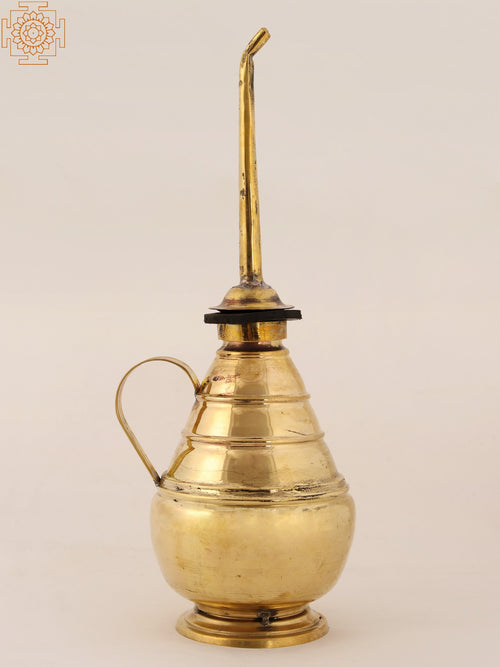 Sacred Holy Water Sprinkler Brass Idol