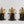 Lakshmi, Ganesha and Saraswati Brass Statue Set | Idol for Temple
