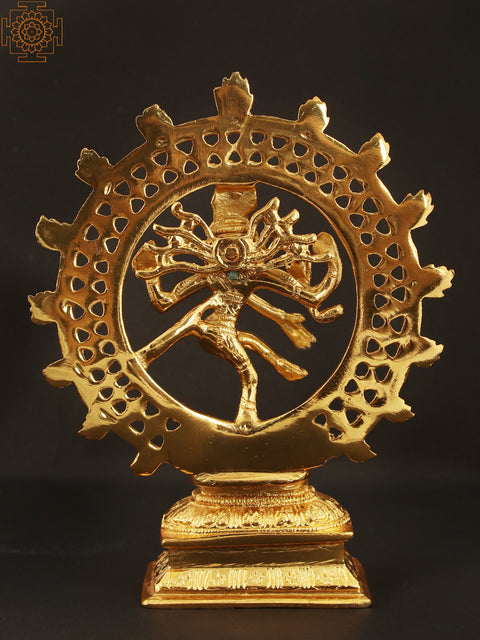 Brass Nataraja Statue - The Divine Dance of Shiva