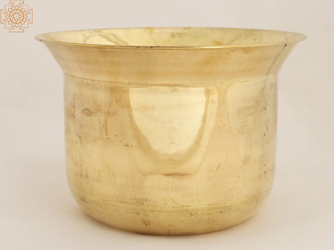 Ritual Brass Prasadam Container