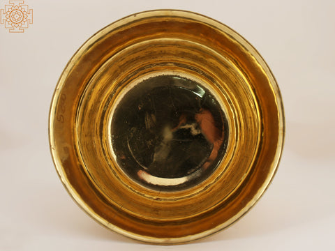Ritual Brass Prasadam Container