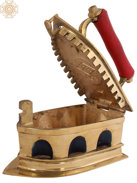 9" Authentic Coal Brass Press | Brass