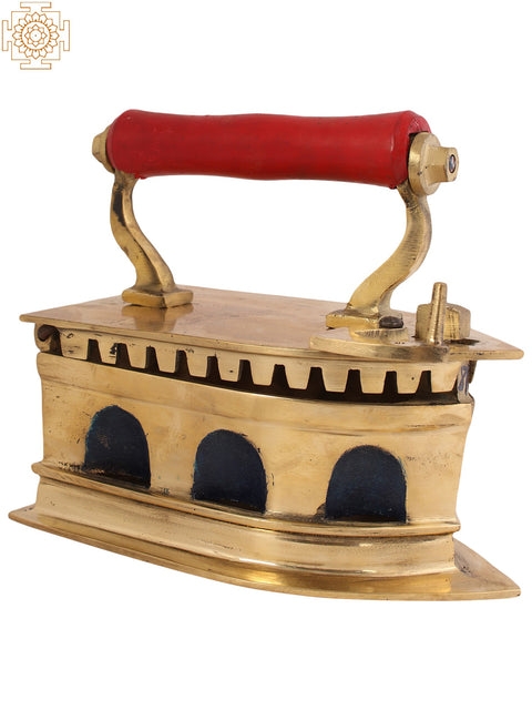 9" Authentic Coal Brass Press | Brass