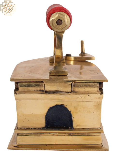 9" Authentic Coal Brass Press | Brass