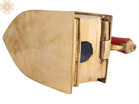 9" Authentic Coal Brass Press | Brass