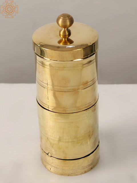 10" Ancient Brass Coffee Filter | Brass