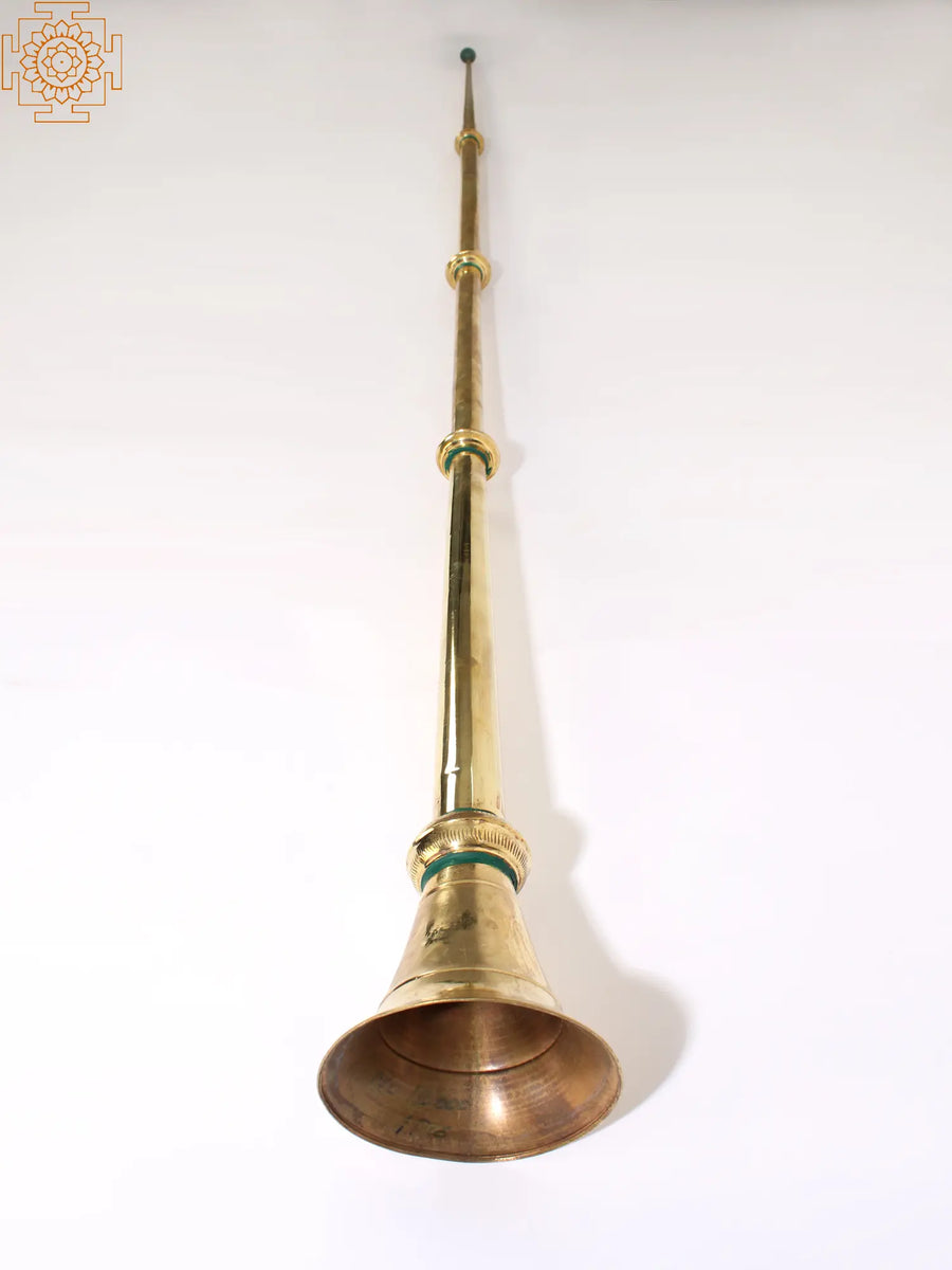 74" Large Brass Tharai South Indian Handmade Statue