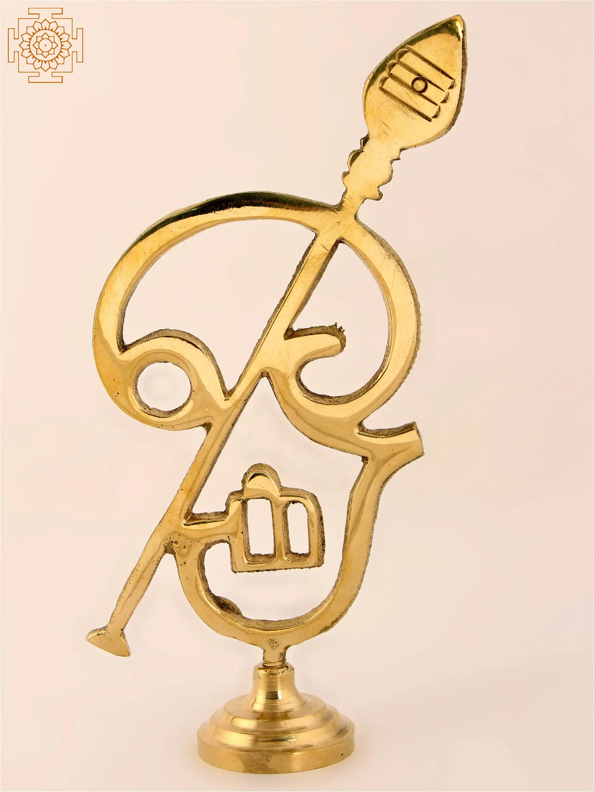Lord Murugan Brass Vel with Tamil Om