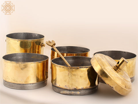 17" Authentic Brass Lunch Box | Brass