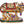 2" Mother Cow With Calf | Stone Decorated Gold Plated Brass Statue