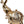 11'' Ganesha Engraved Elephant Statue Carrying Bell | Gold-Plated Brass Idol