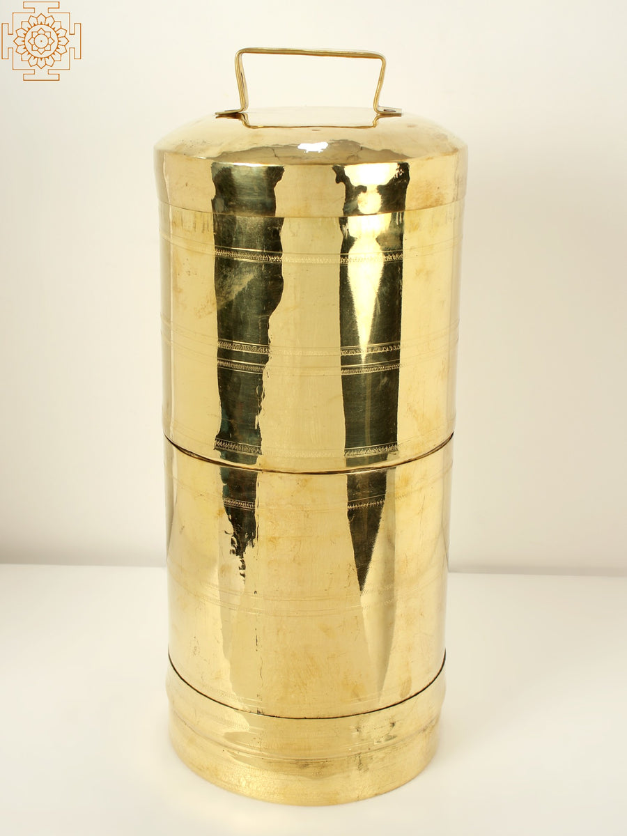 22" Large Brass Coffee Filter Handmade