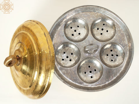 Brass Idli Cooker / Steamer | Handmade | Made In India
