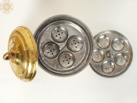 Brass Idli Cooker / Steamer | Handmade | Made In India