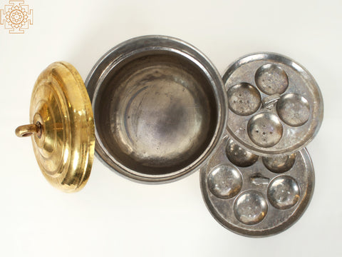 Brass Idli Cooker / Steamer | Handmade | Made In India