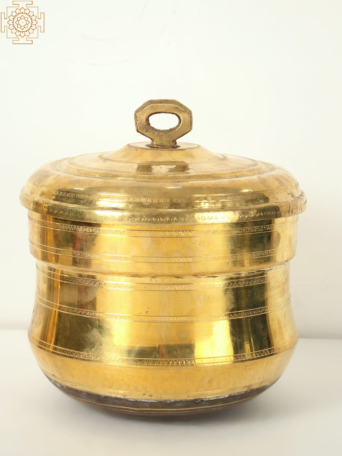 Brass Idli Cooker / Steamer | Handmade | Made In India