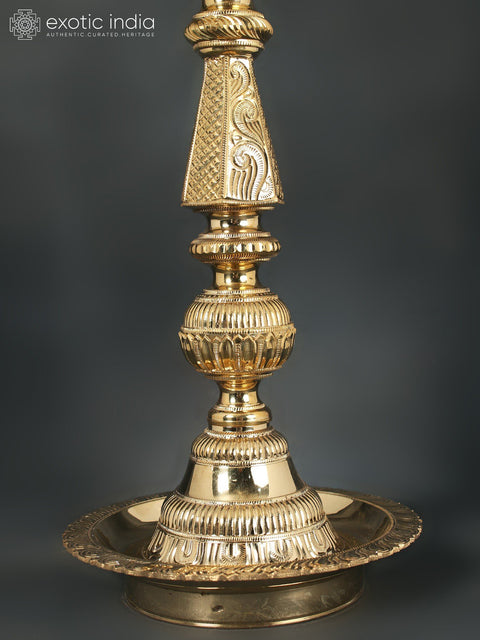 22" Superfine Annam (Peacock) Lamp