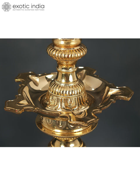 22" Superfine Annam (Peacock) Lamp