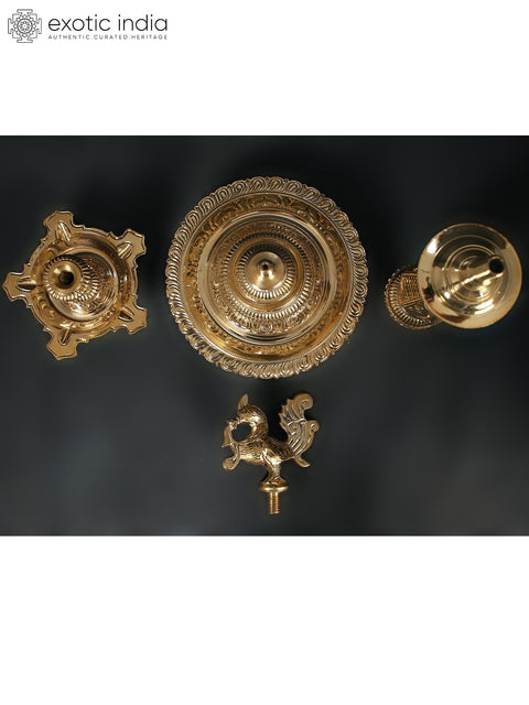 22" Superfine Annam (Peacock) Lamp