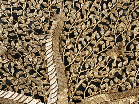 78" Super Large Tree of Life in Brass | Wall Mounted | Home Decor