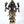 21" Lord Vishnu With Gada Standing On Pedestal