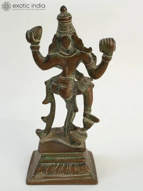 7" Hindu God Shiva Tandava | Brass
