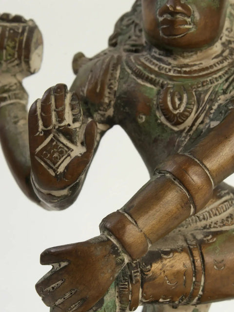 7" Hindu God Shiva Tandava | Brass