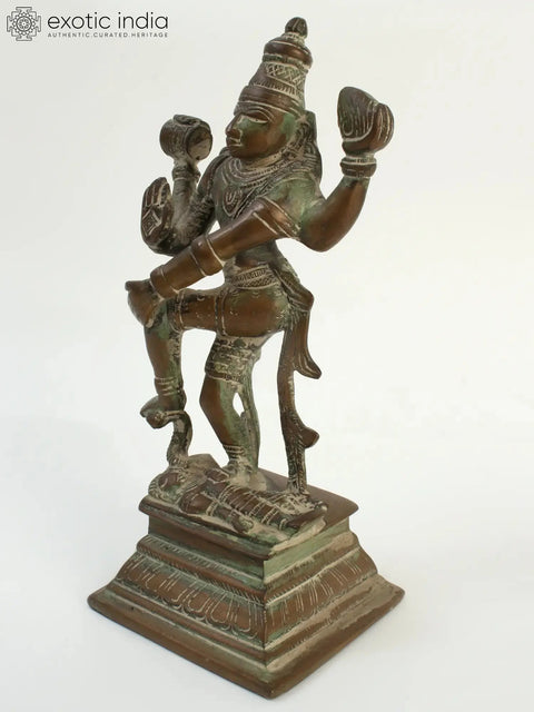 7" Hindu God Shiva Tandava | Brass