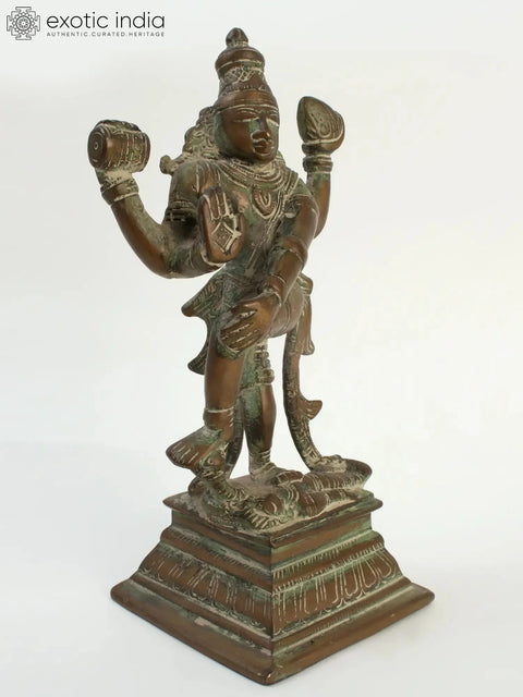 7" Hindu God Shiva Tandava | Brass