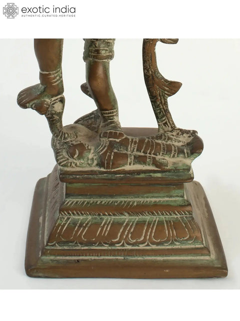 7" Hindu God Shiva Tandava | Brass
