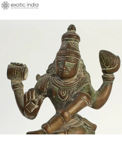 7" Hindu God Shiva Tandava | Brass